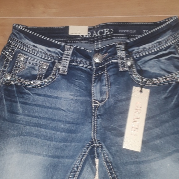 💖LAST 1! NWT Embellished jeans final - Picture 4 of 5